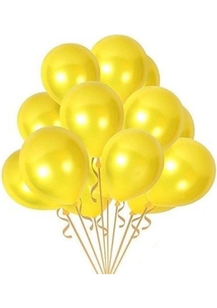 Sarı Balon 10 Adet