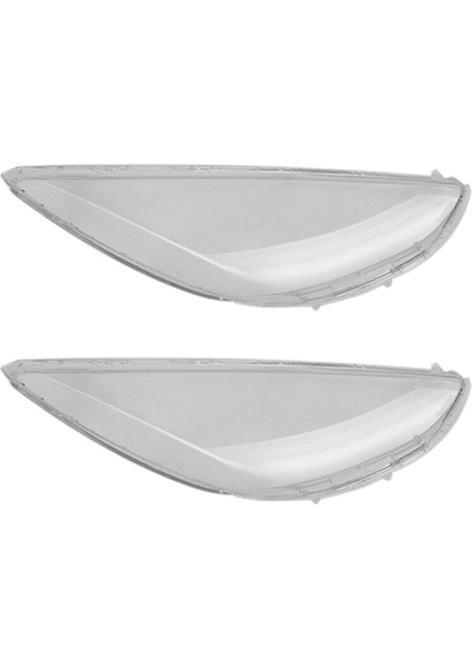 2x Araba Sağ Far Kabuk Lamba Gölge Şeffaf Kapak Far Cam Far Lens Kapağı 2 2007-2012 (Yurt Dışından)