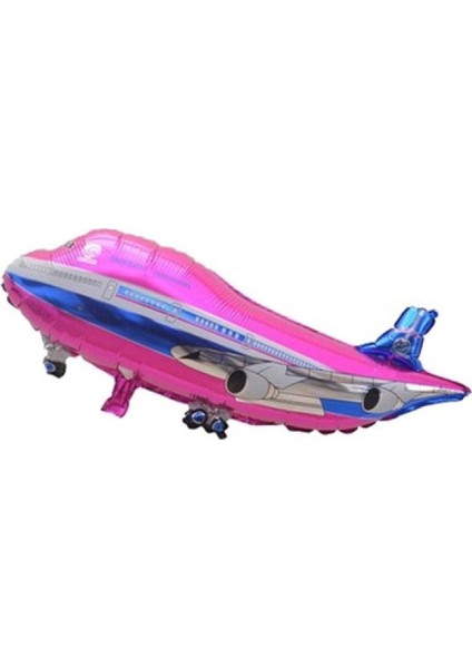 Folyo Balon Pembe Uçak 22 Inç