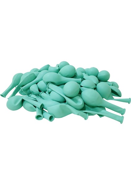 Su Yeşili Rengi Balon 20 Adet Pastel Mat Balon Büyük Boy 30 cm fırsatları