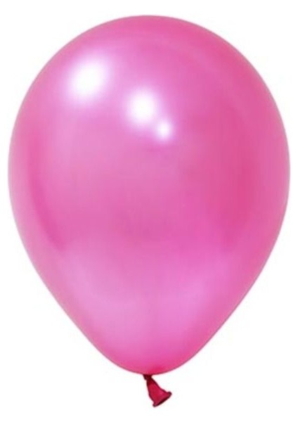 Fuşya 10 Adet Metalik Balon Büyük Boy 30 cm fiyatları
