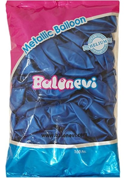 Lacivert 30 Adet Metalik Balon Büyük Boy 30 cm fırsatları