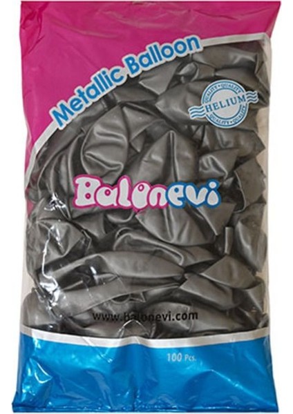 Gümüş 30 Adet Metalik Balon Büyük Boy 30 cm fırsatları