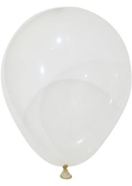 Şeffaf Rengi Balon 20 Adet Pastel Mat Balon Büyük Boy 30 cm