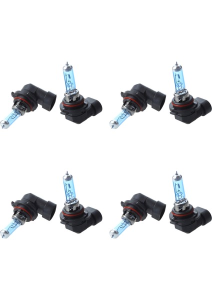 8 x 9006 Hb4 6000K Halojen Far Başkanı Işık Lambası Ampuller 100W (Yurt Dışından)