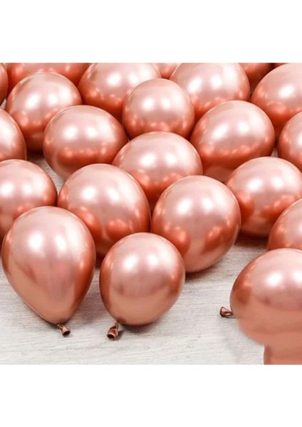 Krom Bakır Balon 10 Adet