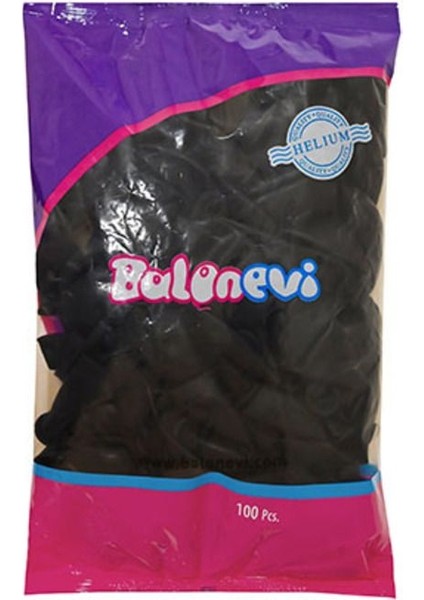 Siyah Rengi Balon 20 Adet Pastel Mat Balon Büyük Boy 30 cm fırsatları