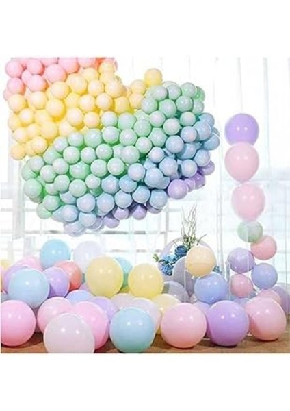 Makaron Karışık 20 Adet Mat Balon Büyük Boy 30 cm fiyatları