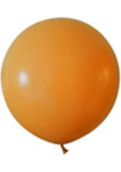 18 Inç Jumbo Balon Karamel Kahve 45 cm Çap 1 Adet