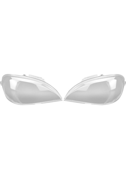 Sol + Sağ - ml Sınıfı W163 1997-2005 ML320 ML350 Far Lens Kapağı Kafa Işık Lambası Gölge Kabuk Kapağı (Yurt Dışından)