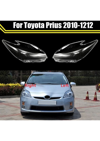 Prius 2010-2012 Için Ön Sol Far Kapağı Başkanı Işık Lambası Lamba Kabuk Maskesi Abajur Lens (Yurt Dışından)