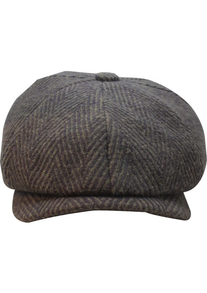 Gri Erkek Kasket Şapka