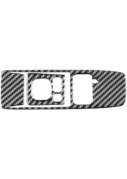 Forester 2009-2012 Için Yumuşak Karbon Fiber Araba Far Kontrol Anahtarı Kapağı Trim Etiket Aksesuarları (Yurt Dışından)