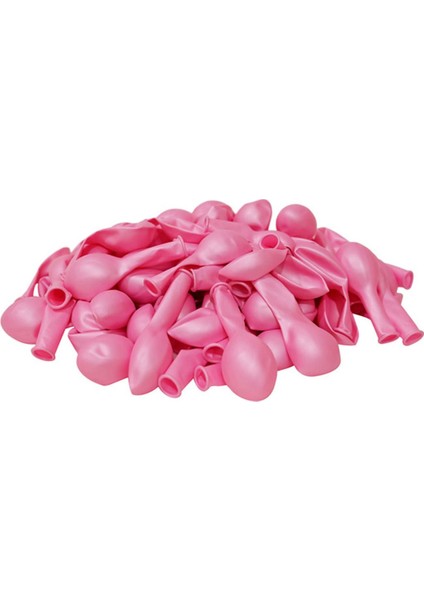 Pembe 30 Adet Metalik Balon Büyük Boy 30 cm