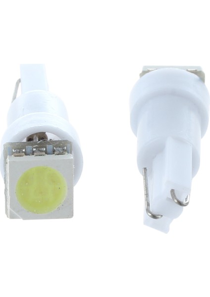 2x Araba T5 5050 Smd Kontrol Paneli Beyaz 1-Led Ampuller Işık Lambası 74 37 286 18 27 12V Abd (Yurt Dışından)