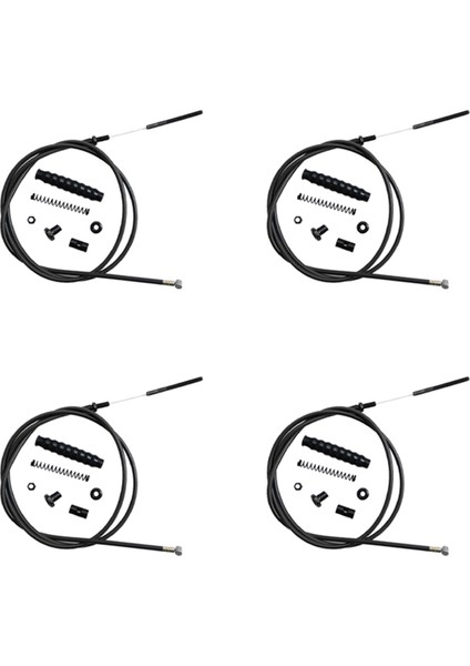 Max G30 Kickscooter G30D Elektrikli Scooter Ön Tekerlek Fren Montaj Aksesuarları Için 4x Hattı (Yurt Dışından)