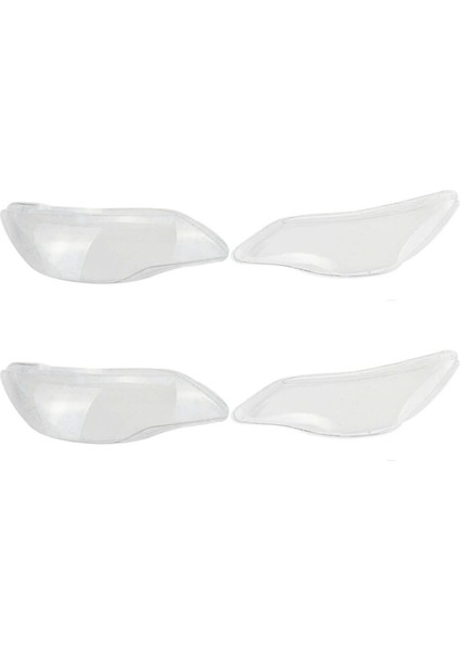 4x Sol + Sağ 2006 07 08 09 10 11-15 Araba Far Camı Kapağı Kafa Işık Lamba Gölge Ön Otomatik Işık (Yurt Dışından)