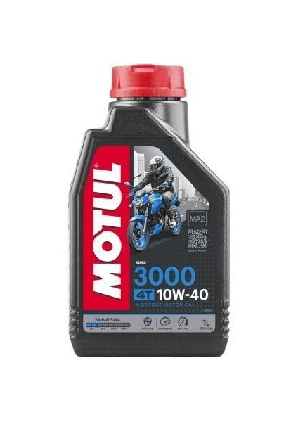 HONDA TODAY İÇİN MOTUL 3000 10W40 YAĞ 1LT