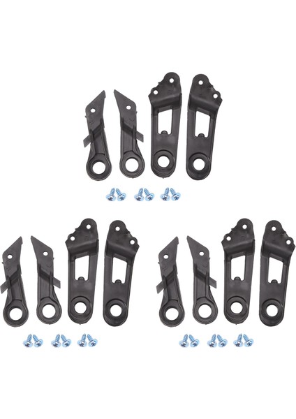 3x Araba Far Tamir Kiti RX330 2003-2008 Far Braketi Koruma Halkası 8119448030 8119348030 (Yurt Dışından)