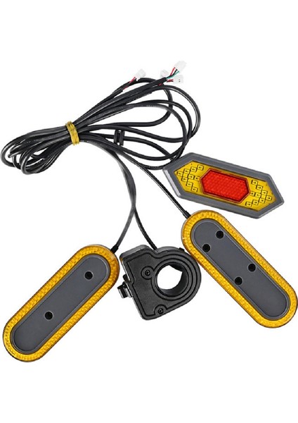 M365 Pro 1s Elektrikli Scooter Aksesuarı Için LED Dönüş Sinyali Işığı (Yurt Dışından)