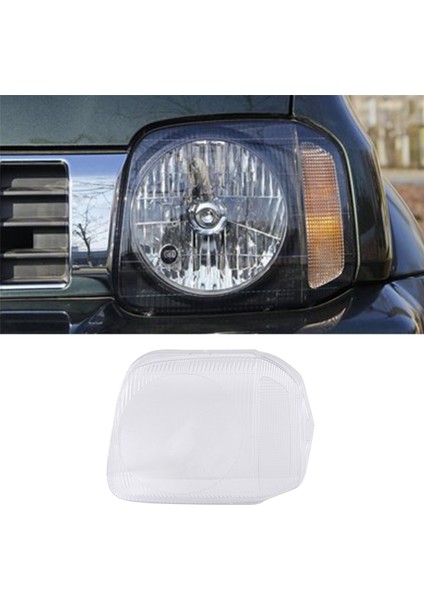 Araba Far Camı Jimny 2006-2016 Için Kafa Işık Lambası Kapağı Araba Işıkları Cam Yedek Oto Kabuk, Sol (Yurt Dışından)