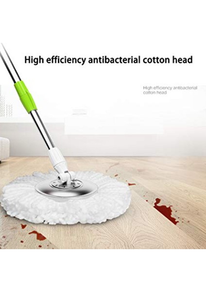 Запасные Части ПЫЛЕСОСА,360° Döndürme Için 3 Yedek Mop Mikro Kafalı Yedek Sihirli Mop-Mikrofiber Yedek Mop Başlığı-Yuvarlak Şekil Standart Boyut (Beyaz-3'lü Paket) (Yurt Dışından)