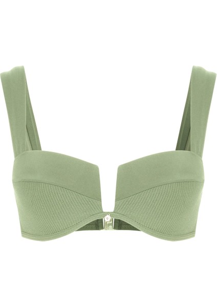 Luna Bikini Üstü Mint Yeşili