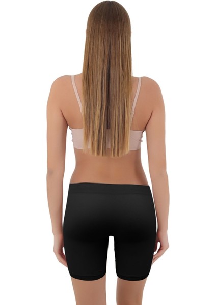Mikro Fiber Kadın Uzun Boxer 1'li Özel Paket - Siyah, Beyaz, Ten | S/m, L/xl fırsatları