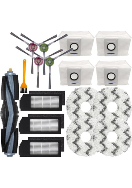 Ecovacs Deebot X1 Omnı Turbo Elektrikli Süpürge Hepa Filtre Yüksek Kapasiteli Aksesuarların Değiştirilmesi (Yurt Dışından)