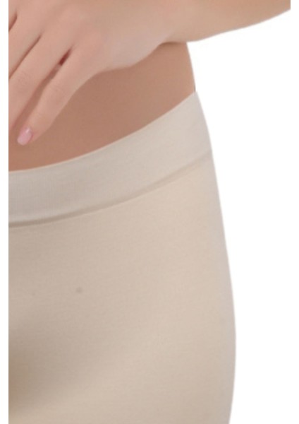 Mikro Fiber Kadın Uzun Boxer 1'li Özel Paket - Siyah, Beyaz, Ten | S/m, L/xl modelleri