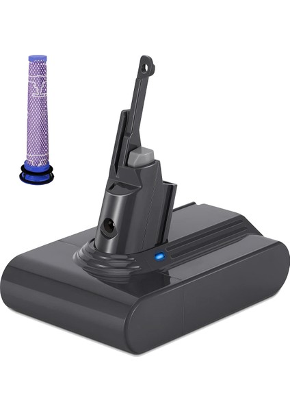 Dyson V7 Hayvan/ekstra/yatak/mutlak/tetikleyici Elektrikli Süpürgeler Için V7 Pil Adaptörünü + Ön Filtre 21,6V'YI Değiştirin (Yurt Dışından)