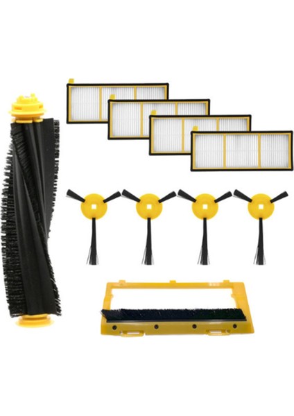 Shark RV700 RV720 RV750 RV755 Robotlu Süpürge Filtre Elemanları Için Yedek Parçalar Haddeleme Fırça Filtre Ekranı (Yurt Dışından)