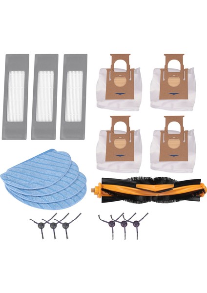Yedek Parça Fırçalar Filtreler Toz Torbaları Aksesuarları Ecovacs Deebot Ozmo T8 T8 + T8 Aıvı T8 Max N8 Pro Elektrikli Süpürge (Yurt Dışından)