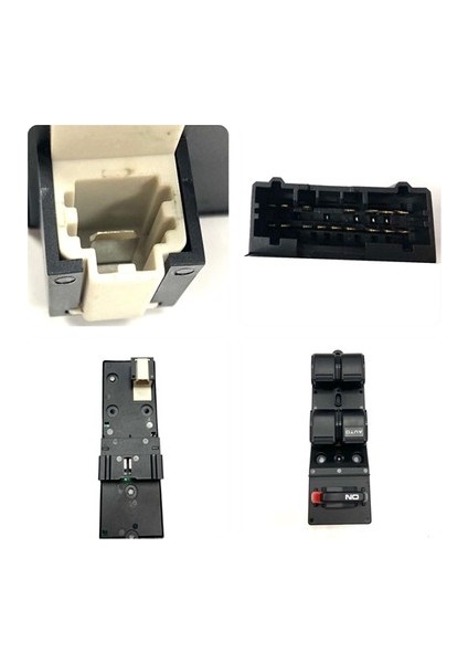 Cam Düğmesi Honda Civic 96-00 Ön Sol (Dörtlü) 35750-S04-A01