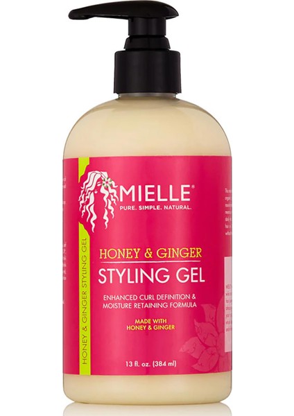 Honey & Ginger Saç Şekillendirici Jel 384ML