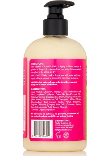 Honey & Ginger Saç Şekillendirici Jel 384ML