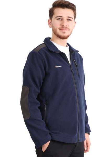 Softshell Garnili Polar Ceket - Lacivert- Zenobya fırsatları