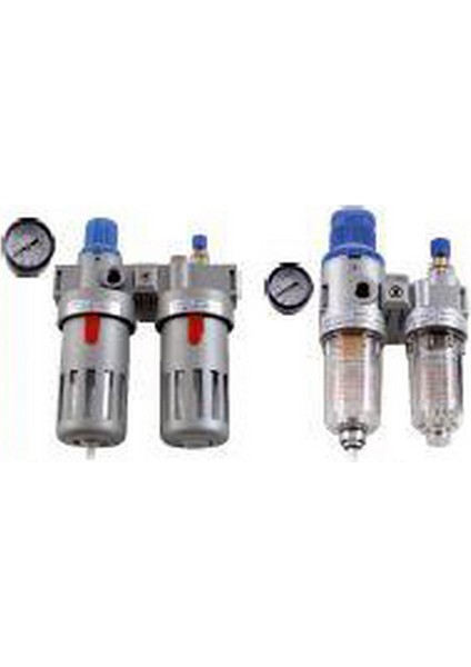 BFC4000 Ikili Pnömatik Şartlandırıcı Yuvarlak Tip 1/2