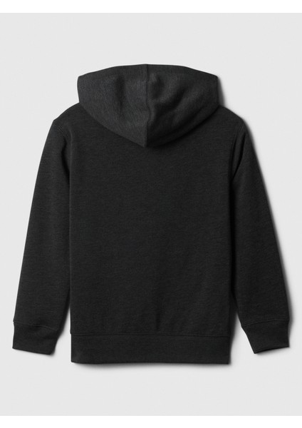 Erkek Çocuk Siyah Gap Logo Kapüşonlu Sweatshirt modelleri