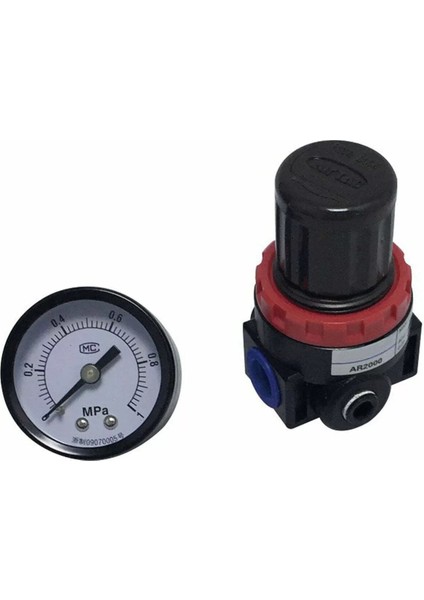 AR3000-03 Pnömatik Regülatör Kare Tip Geniş Gövde 3/8