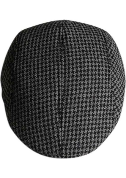 3xkids Beret Cap Erkek Kız Houndothooth Newsboy Şapka Flep Cabbie Hat Siyah+Gri 3 Pcs (Yurt Dışından) indirimleri