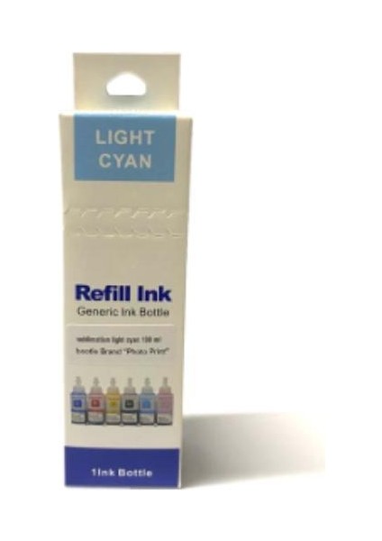 Epson Uyumlu Sublimation Mürekkep Lıght Mavi 100 ml