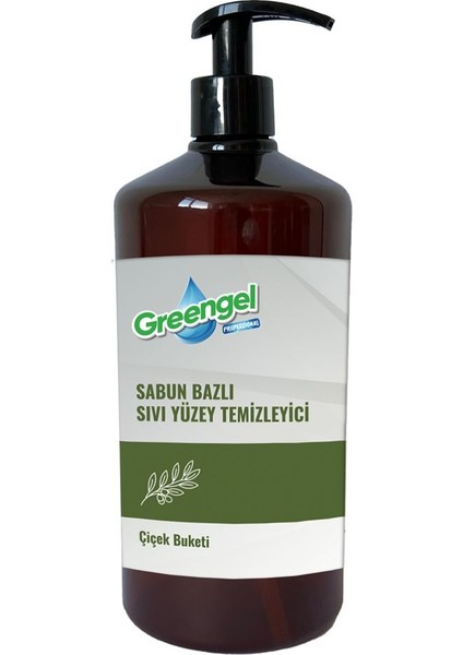 Sabun Bazlı Sıvı Yuzey Temizleyici- Çiçek Buketi- 1l-