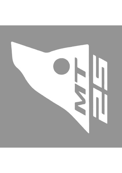 Mt-25 2016-2018 Ön Cam Sticker fiyatları