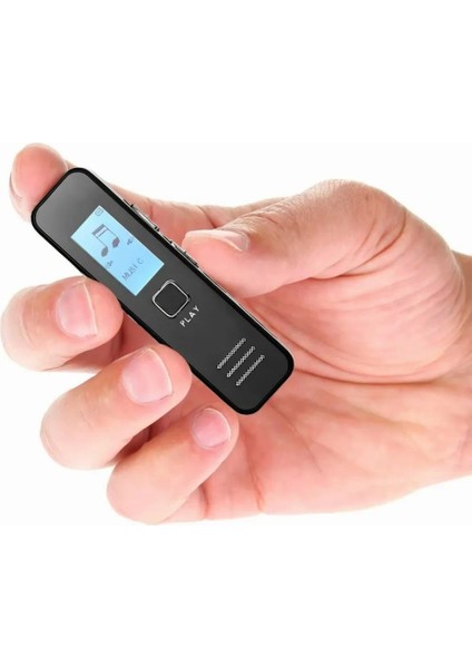 Dijital Ekranlı 32 gb Ses Kayıt Cihaz