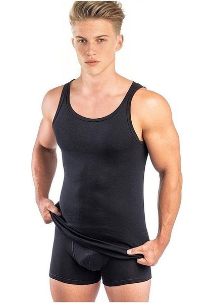 5'li Kutu Premium Ribana Erkek Atlet Sezar Ekstra Uzun- Taranmış Ince Fitilli Pamuk modelleri