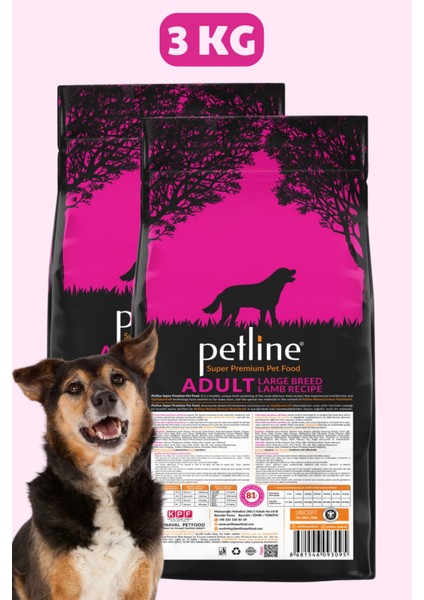 Kuzu Etli Yetişkin Köpek Maması 6KG ( 2 x 3Kg ) - LEGEND
