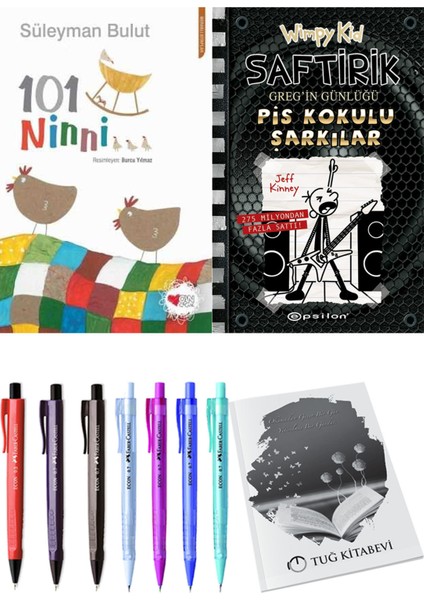 Saftirik 17 Pis Kokulu Şarkılar ve 101 Ninni Süleyman Bulut 2li Set