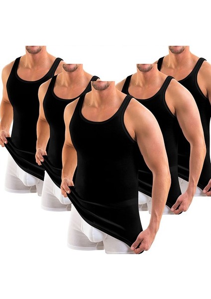 5'li Kutu Premium Klasik Erkek Atlet Alexander Ekstra Uzun- Taranmış Ince Fitilli Organik Pamuk modelleri