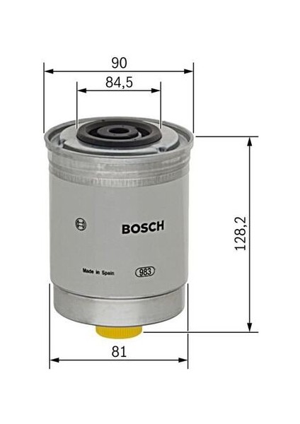 1457434400 Mazot Filtresi Transit Turbo T12 T15 2.5dı 2.5td 97-00 97FF9176A1C
